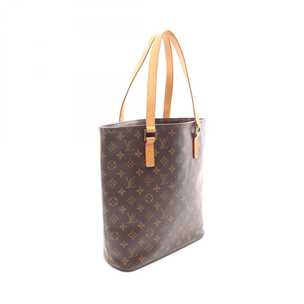 Louis Vuitton Monogram Leather Tote Vavin Canvas Brown Bag